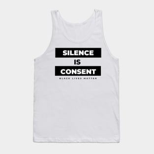 Silence Is Consent // Coins and Connections Tank Top